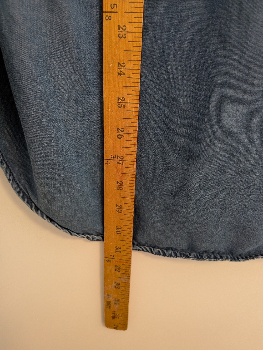 A New Day Denim Button-Up Shirt - Picture 8 of 8